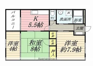 コトブキマンション【4階】の間取り