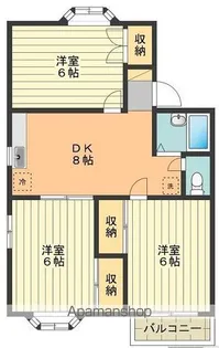 たちばな(橘)【2階】の間取り