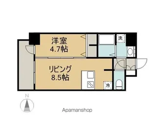 アステリ鶴舞ディオ(ツルマイ)【7階】の間取り