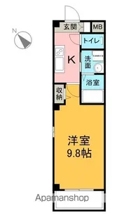 マリン半田板山【301号室】の間取り