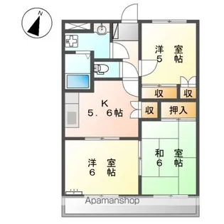 リヴィエール【2階】の間取り