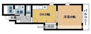 SHARON(シャロン)B【1階】の間取り