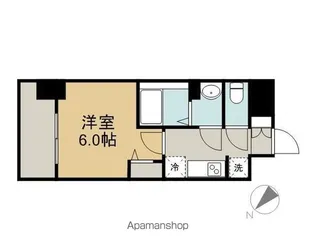 アステリ鶴舞トゥリア【7階】の間取り