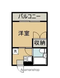 ハイツ香川【402号室】の間取り