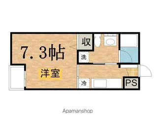 フェリーチェ聖蹟【1階】の間取り