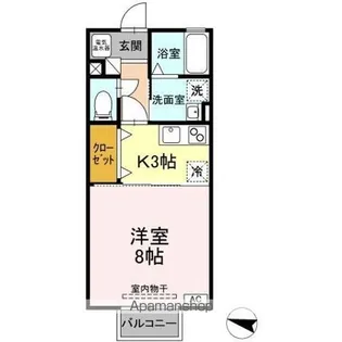 ボナール下沼【2階】の間取り