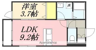 アシスト 久留米西町【3階】の間取り