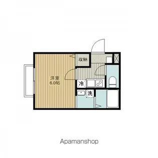 グリシーヌ岩槻本町【205号室号室】の間取り