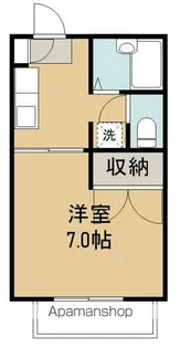 シャトルイトウ【101号室】の間取り