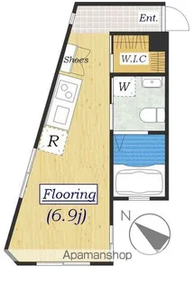 LE BONHEUR【1階】の間取り