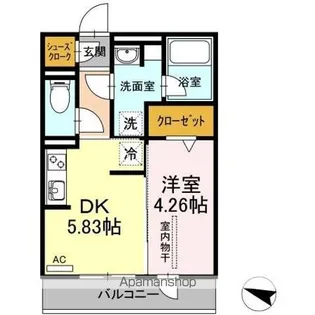 アヴェニール【2階】の間取り