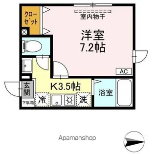 ルグランウィル【1階】の間取り