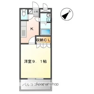 セレッソ【1階】の間取り