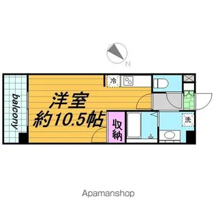 アーク松戸セントラルパーク【2階】の間取り