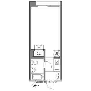 ライール松原【1階】の間取り