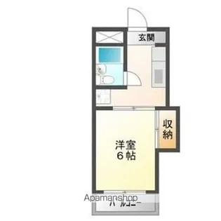 レジデンス東海【309号室】の間取り