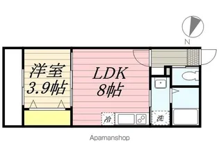 AJ蘇我Ⅲ【2階】の間取り