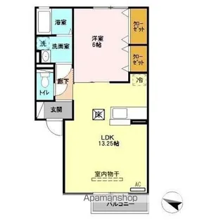 ノクターン【1階】の間取り