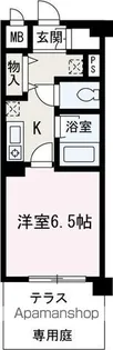 スペシアス【108号室】の間取り