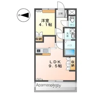 ルミエール【2階】の間取り