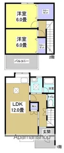 静岡県浜松市中央区天王町【タウンハウス】の間取り