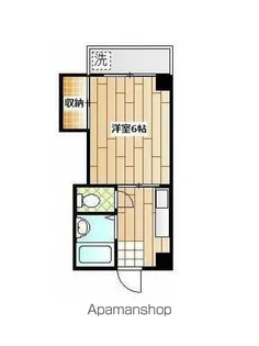 メゾンヨコヤマ【203号室】の間取り