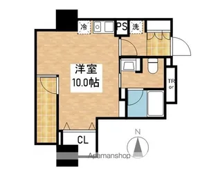 パークアクシス新栄【10階】の間取り