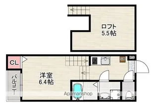 OBAHAUS KANAYAMA【1階】の間取り