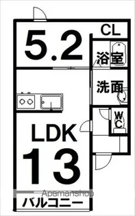 ZEKE(ジーク)【1階】の間取り