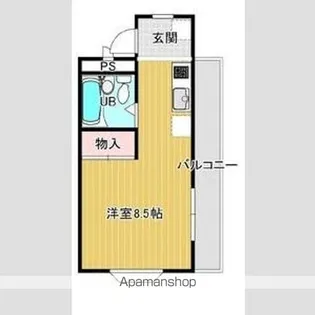 シティハウス八剣【401号室】の間取り