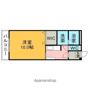 プルミエール重原【102号室】の間取り