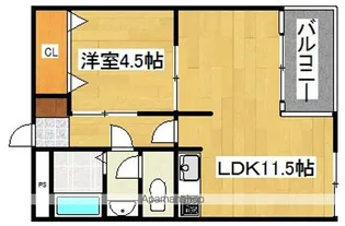 シティハイツ沢之町公園マンション【2階】の間取り