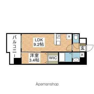 LIFEFIELD原町駅前【3階】の間取り