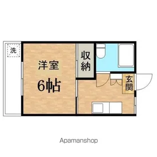 伊藤ビル【306号室】の間取り