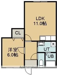 センチュリー七飯【2階】の間取り