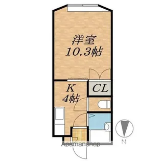 アーバン8・6【3階】の間取り