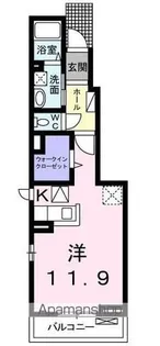 ライゼ・グランツ【1階】の間取り