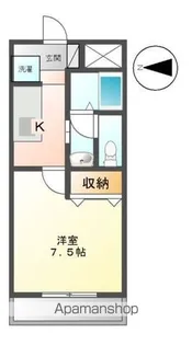 ティンカー・ベル【3階】の間取り