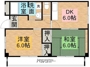 チャーフル【303号室】の間取り