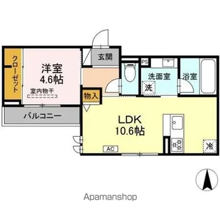Novella【3階】の間取り