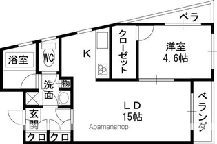 プリモルーチェ【3階】の間取り