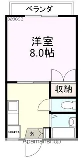 フォーブル橋本【103号室】の間取り