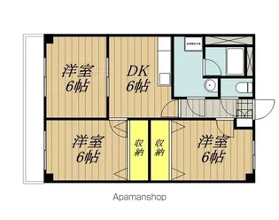 リバーヒルズ大門【4階】の間取り