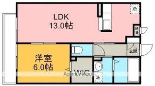 グレイスコート(北坂戸)【2階】の間取り