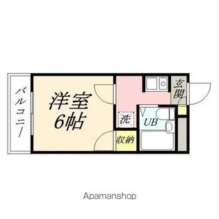 ルポール今【307号室】の間取り