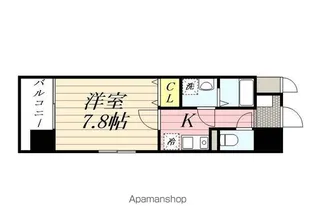 HF今池南レジデンスEAST【E0905号室】の間取り
