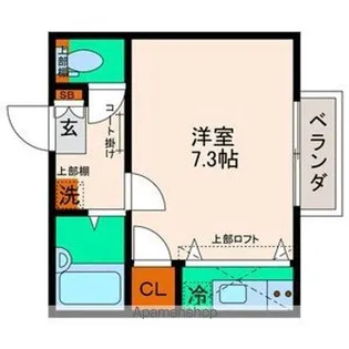 ノーブルカーム【1階】の間取り
