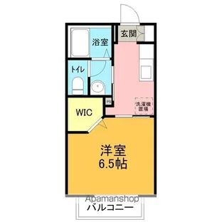 シャーメゾン三崎【202号室】の間取り
