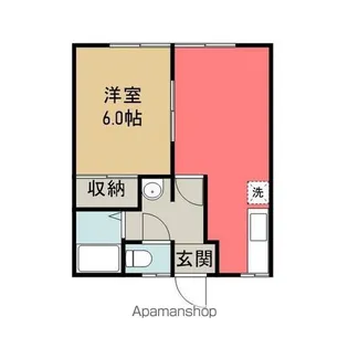 フェアステージすずき【D号室】の間取り