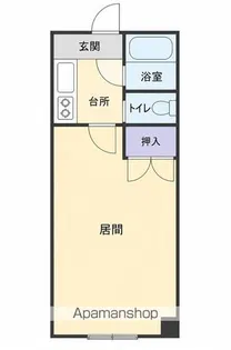 グランドール泉【303号室】の間取り